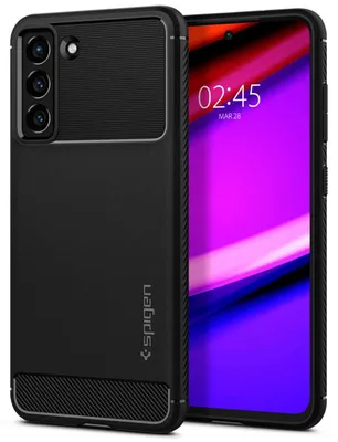 Productafbeelding van Spigen ACS03049, hoesje, Samsung, Galaxy S21 FE, 16,3 cm (6,4 inch), zwart