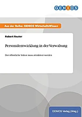 Produktbild von Personalentwicklung in der Verwaltung