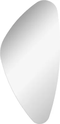 Produktbild von FACKELMANN Spiegel organic MIRRORS / Wandspiegel mit Befestigung / Maße (B x H x T): ca. 41 x 76 x 2 cm / hochwertiger Badspiegel / moderner Badezimmerspiegel / Breite 40 cm