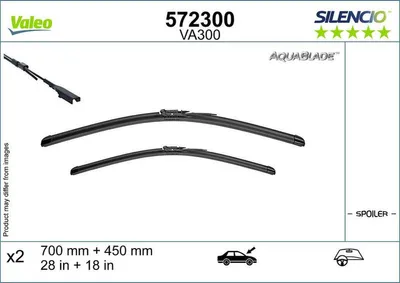 Immagine prodotto di Spazzola tergicristallo VALEO 572300