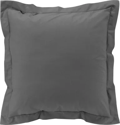 Image de Taie d'oreiller en percale de coton uni