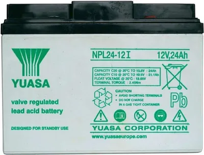 Immagine prodotto di Yuasa Blei-Akku NPL 24