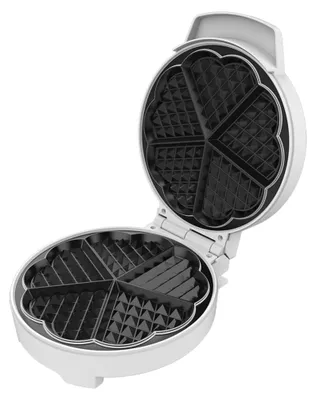 Produktbild von Cecotec Wafflestone Sweetie, 5 Waffel(n), Abbildung, Edelstahl, 1000 W, Perfluoroctansäure (PFOA)