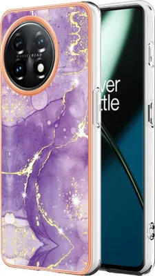 Image de Etui pour OnePlus 11, étui antichoc en TPU souple Violet