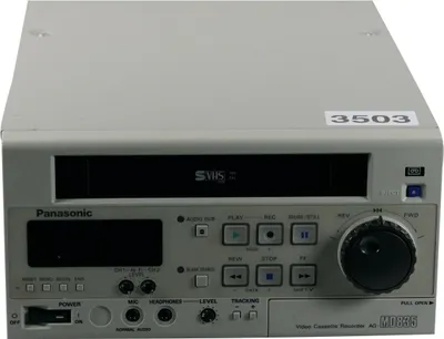 Produktbild von Panasonic AG-MD835E - Professional video cassette recorder