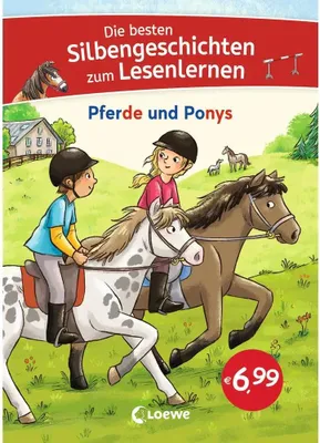 Produktbild von Die besten Silbengeschichten zum Lesenlernen - Pferde und Ponys