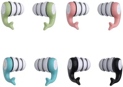 Produktbild von Silikonische Kinder-Ohrstöpsel - wasserdichtes Design - 4 Stück