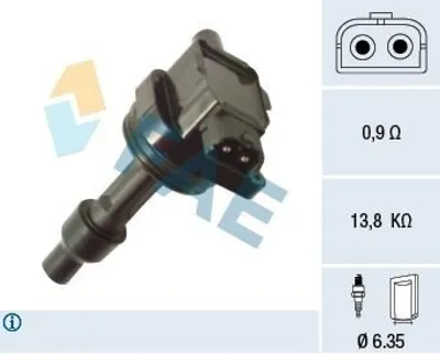 Produktbild von FAE 80442 Zündspule für VOLVO V40 Kombi (645) S40 I (644)