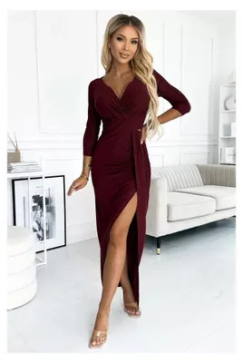 Produktbild von Kleid NUMOCO A404-5 ROT Größe: XL