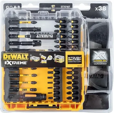 Immagine prodotto di set di bit da 38 pezzi - DW DT70740T