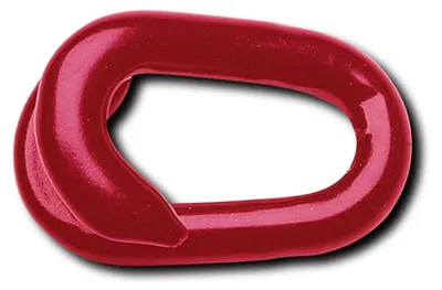 Produktbild von MORAVIA Verbindungsglied 7mm Stahl verzinkt rot kunststoffbeschichtet 10er-Pack