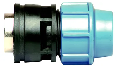Produktbild von Unidelta PP Anschlussverschraubung mit Messing-Innengewinde 20mm x 1/2"