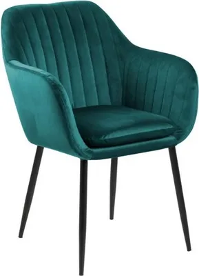 Produktbild von Actona Emilia, Gepolsterter Sitz, Stoff, Grün, Gepolsterte Rückenlehne, Stoff, Grün
