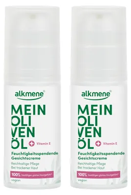Produktbild von Alkmene Olivenöl Gesichtscreme 2er Pack