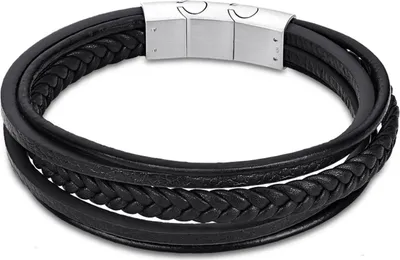 Immagine prodotto di Bracciale in pelle da uomo LS2051-2 / 3