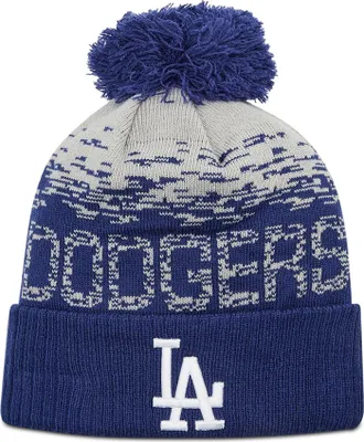 Image de Bonnet MLB Los Angeles Dodgers New Era Sport Knit Bleu