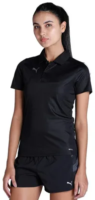 Zdjęcie produktu dla teamLIGA Sideline Polo , Rozmiar:XL, Kolory:Puma Black-Puma White