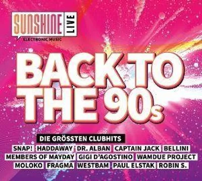 Produktbild von Sunshine Live-Back to the 90's (2CD)
