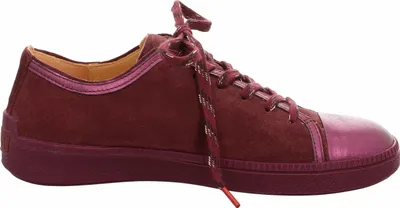 Produktbild von Think! Damen Sneaker in Rot mit pinkem Vorderteil, Schnürung und flachem Profil