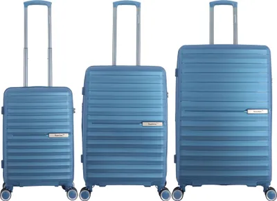 Produktbild von Saxoline Kofferset Resort aus robustem Polypropylen Blue One Size