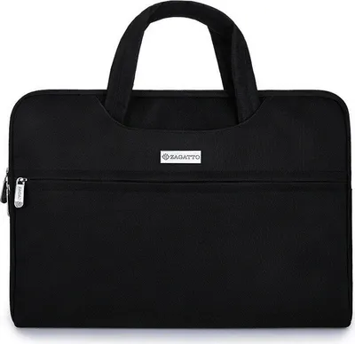 Produktbild von Zagatto Laptop-Tasche  15,6 Zoll ZG627 Notebooktasche Aktentasche Schultasche Schwarz Notebook Schutzhülle Schutztasche sleeve