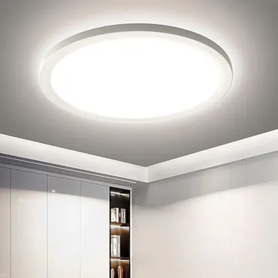 Produktbild von 36W LED Deckenleuchte 4000K Neutralweiß Deckenlampe Ø37cm Ultra Dünn für Wohnzimmer Schlafzimmer Küche Büro Flur