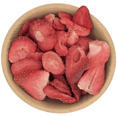 Produktbild von Erdbeeren gefriergetrocknet 100 g | Aromatisch für Küche & Süßspeisen