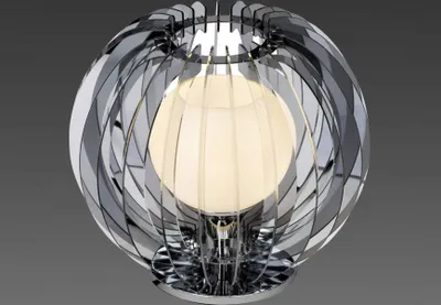 Produktbild von Brilliant Lampe Tischlampe Tischleuchte Chrom Schwarz  Leuchte 62547/15