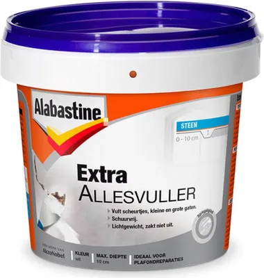 Productafbeelding van Alabastine  -  Extra Allesvuller  -  Vuller Wit  -  300 ML
