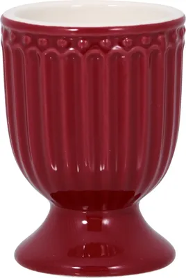 Produktbild von Greengate Alice Eierbecher claret red 6,5 cm