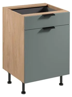 Produktbild von Küchenschrank Stauraumschrank Basisunterschrank Schublade Regale Holz