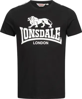 Produktbild von Lonsdale Sheviock Kurzarm-t-shirt Schwarz M Mann Schwarz M