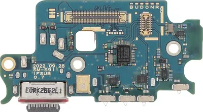 Image de Clappio, port de chargement USB-C avec lecteur SIM pour Galaxy S23, vert