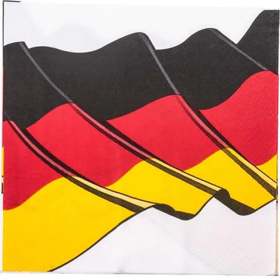 Produktbild von Papstar 14217, Schwarz, Rot, Gelb, Seidenpapier, Abbildung, 51 g/m², 330 mm, 330 mm