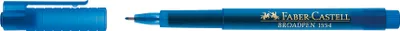 Image de Faber-Castell Fineliner BROADPEN 1554 155451 0.8mm bleu