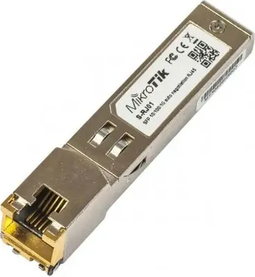 Image de Mikrotik S-RJ01 Module de commutation réseau 1,25 Gbps