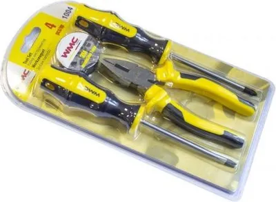 Produktbild von Werkzeugsatz detools 4-tlg. Kombischraubendreher