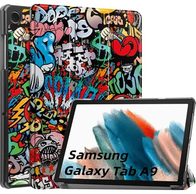 Produktbild von Mobigear Dreifach-Faltetui für Tablet, Hülle für Samsung Galaxy Tab A11, Klapphülle