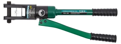 Produktbild von Hydraulische Crimpzange, 120KN Crimpkraft, Ergonomischer Griff, grün