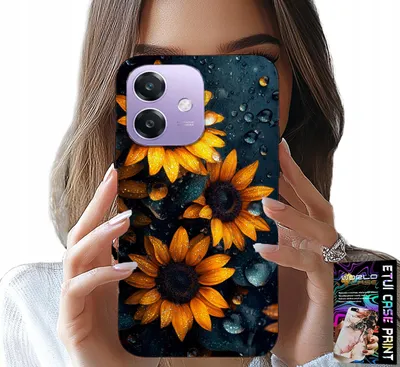 Obrázok produktu pre Puzdro pre Oppo A40 / A40M - slnečnice, slnečnica, kvetinové vzory