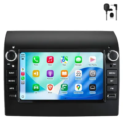 Immagine prodotto di Autoradio Android da 7'' con 64 GB per Fiat Ducato/Citroen Jumper/Peugeot Boxer (2012-2020) con CarPlay, navigazione Android Auto e Bluetooth