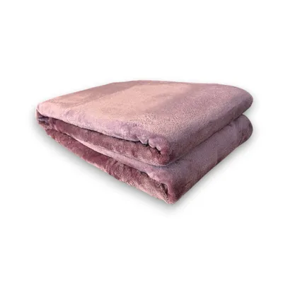 altrosa Kuscheldecke