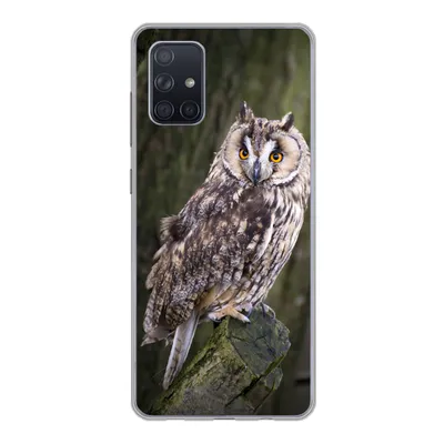 Produktbild von MuchoWow® Handyhülle Schutzhülle Hülle für Samsung Galaxy A51 5G Eule - Nahaufnahme - Baum Silikon Softcase Handy Hülle - Abbildung
