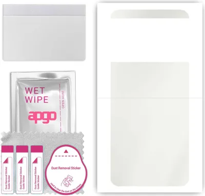 Produktbild von apgo Rückseite Schutzfolie, Matt, kompatibel mit Xiaomi Poco M5, Hinten Hydrogel-Displayschutzfolie mit Positionierhilfe, kratzfest, einfache Montage