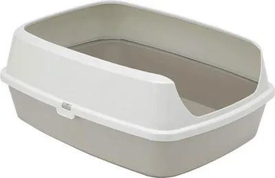 Immagine prodotto di Gatto di gabinetto MARYLOO 50 cm con bordo alto, grigio