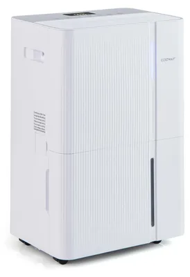 Luftentfeuchter 40 l/Tag, leise, 3 Modi, Timer, LED, mit Rollen
