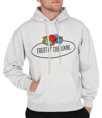 Produktbild von Fruit of the Loom Fruit of the Loom Kapuzenpullover mit großem Vintage-Logo