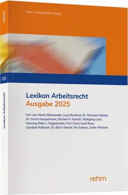 Obrázok produktu pre Lexikon Arbeitsrecht 2025