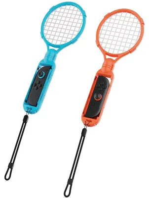 Productafbeelding van iPega tennisaccessoires voor Joy-Con controllers, geschikt voor de Nintendo Switch 2
