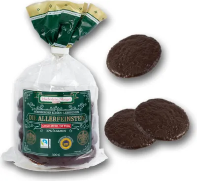 Obrázek produktu pro Haeberlein Elisen perník bez mouky s čokoládovou polevou 300g